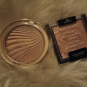 Milani/ wet n wild highlights